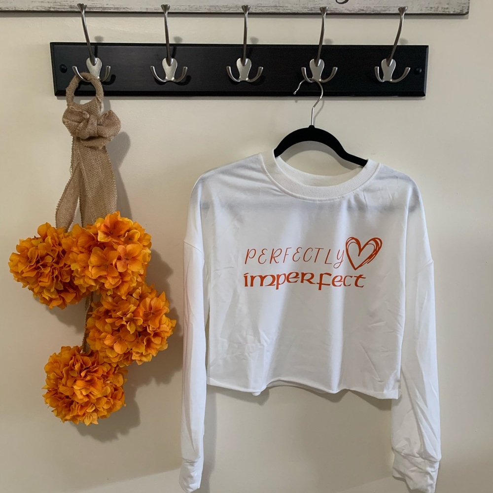 Fun crop light sweatshirt